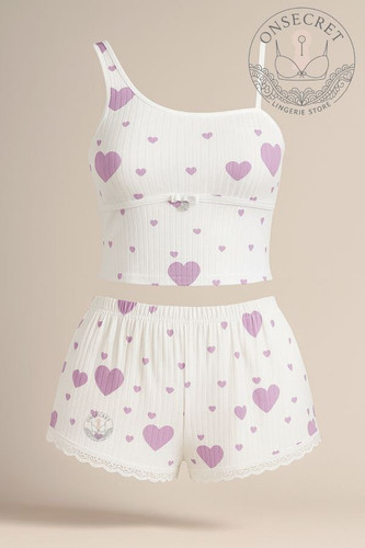 تاپ شورت نخی زنانه