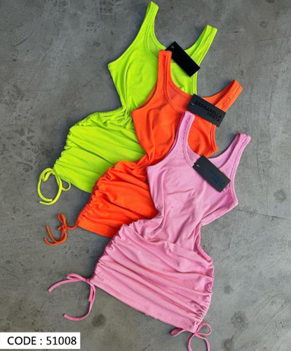 تونیک فانتزی رکابی بغل گتردار زنانه