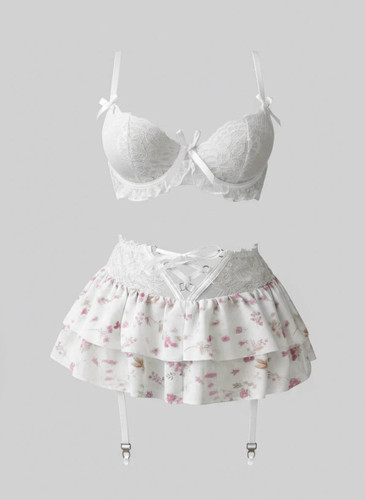 ست لباس زیر فانتزی زنانه چند تکه